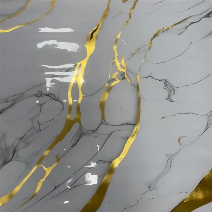 printed Marble Grain Film